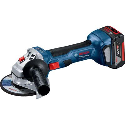 Meuleuse dangle sans fil BOSCH PROFESSIONAL GWS 18V 7 125 mm Métal - vue 9