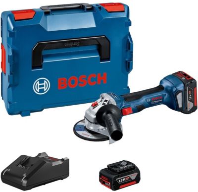 Meuleuse dangle sans fil BOSCH PROFESSIONAL GWS 18V 7 125 mm Métal - vue 6