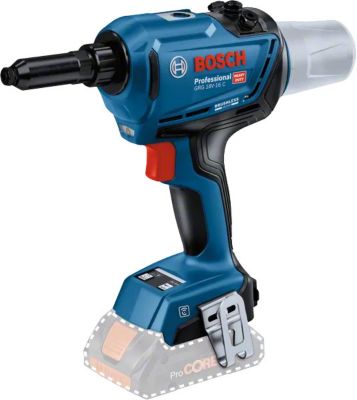 Bosch Riveteuse sans fil GRG 18V 16 C sans batterie ni chargeur 06019K5000