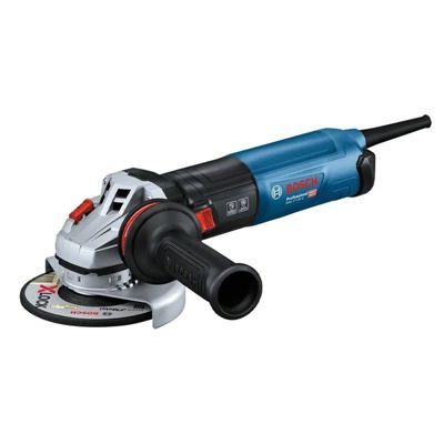 Bosch Professional meuleuse angulaire GWS 17 125 1 poignée auxiliaire capot de protection capot protection pour tronçonner filtre à poussière clé à ergots flasque et écrou de serrage - vue 5