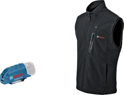 Veste chauffante Bosch Professional GHV 12+18V XA taille XL, sans batterie - 06188000ED