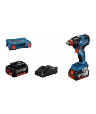 Visseuse à chocs Bosch Professional GDX 18V 200 2x40Ah C 200 Nm 4000 cpsmin 06019J2206 - vue 4