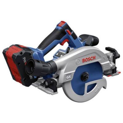 Bosch Professional 18V System Scie circulaire Sans Fil GKS 18V 57 2 GX butée longitudinale sans batteriechargeur - vue 5