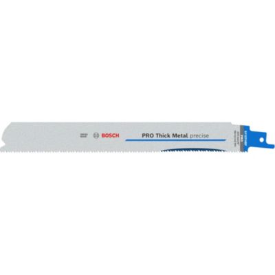 5 lames de scie sabre PRO bimétal Précision Métal 225mm S1137HBF BOSCH