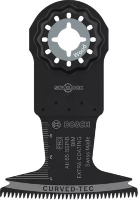 Lame Starlock Pro Bimétal AII 65 BSPIB pour Bois dur 65 x 40 mm 5 pièces BOSCH 2608669083 - vue 1