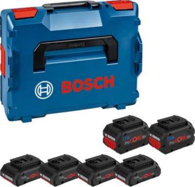 Bosch Batterie 4x ProCORE18V 4.0Ah + 2x ProCORE18V 8.0Ah 1600A02A2T - vue 9