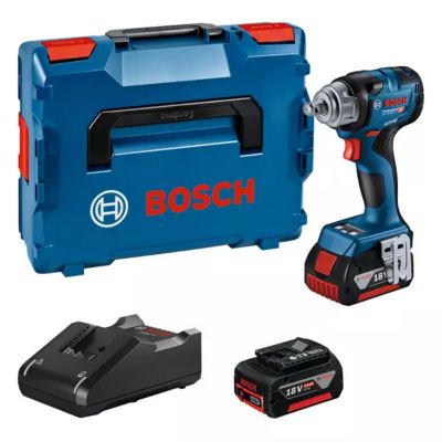 Bosch Professional 18V System boulonneuse sans fil GDS 18V 330 HC couple de serrage 330 Nm couple de décollement 560 Nm 2 batteries 5 0 Ah chargeur rapide GAL 18V 40 BOXX - vue 2