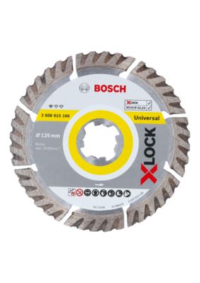 2 disques diamant X Lock pro Bosch 125 mm