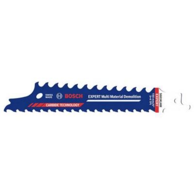 Bosch 1 lame de scie sabre Expert Material Demolition S681KLHM pour bois avec métal bois de construction avec mortier et clous longueur 150 mm accessoire professionnel - vue 1