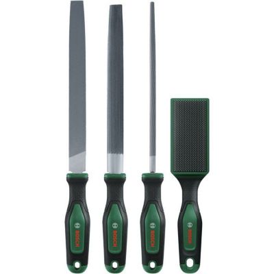 Set de limes 200 mm8 BOSCH Avec brosse 4 pcs - vue 3