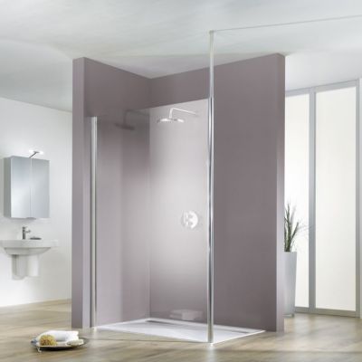 Paroi de douche verre transparent 90 cm Walk In Solo Light