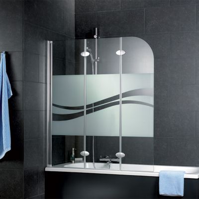 Pare-baignoire 125 x 140 cm  Schulte  Gamme Liane