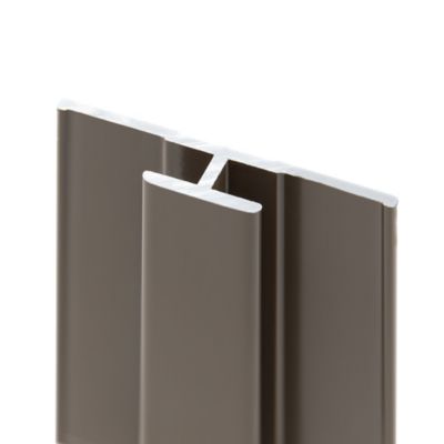 Profilé de jonction pour panneaux muraux Schulte DécoDesign, taupe