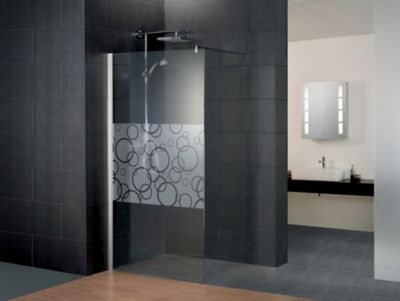Paroi de douche à  l'italienne Newstyle Cercle 120 cm