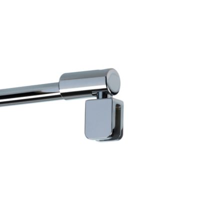 Barre de stabilisation murale pour paroi de douche, chrome, Schulte