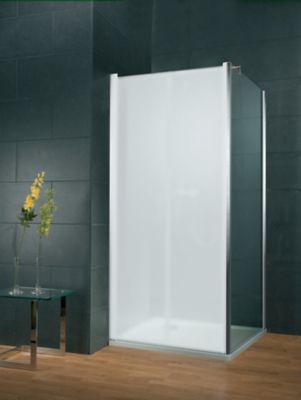 Paroi de douche fixe transparente 80 cm NewStyle