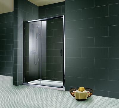 Porte de douche coulis. transparente 160 cm, Schulte Impériale