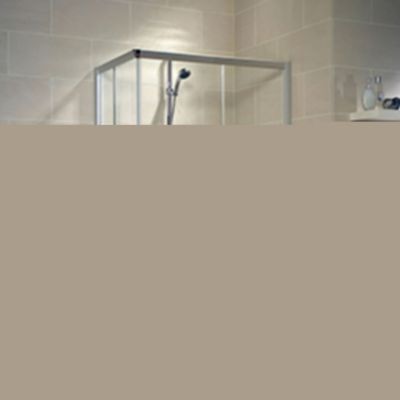 Accès d'angle coulissant blanc 90 x 90 cm Phoenix