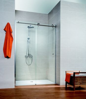 Porte de douche coulissante anticalcaire 100 cm, Masterclass Schulte