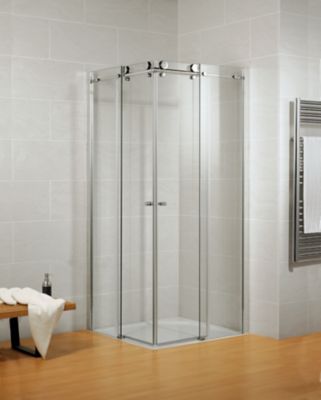 Accès d'angle coulissant anticalcaire 90 x 90 cm MasterClass