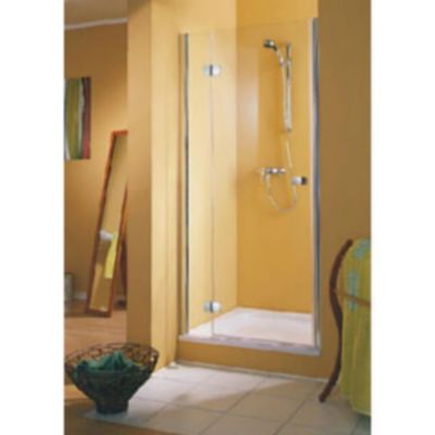 Porte de douche pivotante ouverture gauche 90 cm anticalcaire, Schulte MasterClass II