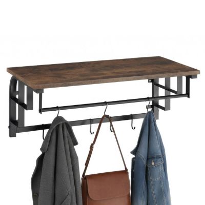 Porte manteau à suspendre Style industriel 66 x 30 x 27 cm
