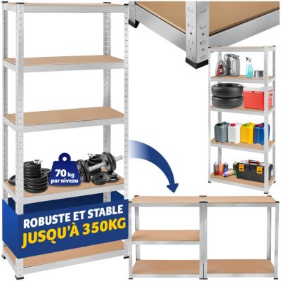 Étagère pour charges lourdes structure en acier galvanisé - vue 8