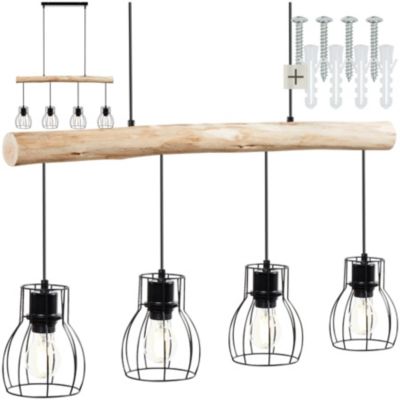 Lampes suspendues 4 ampoules 4x E27 - vue 2