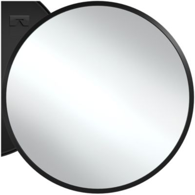 Miroir mural rond avec cadre en aluminium design minimaliste - vue 8