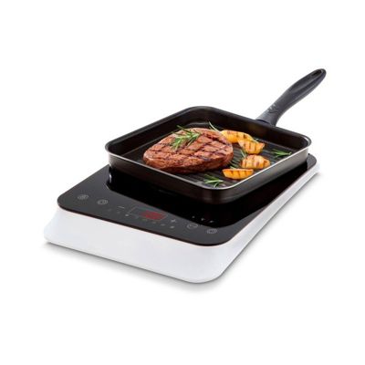 Plaque Induction Posable MEDION MD18490 1 Foyer 60240°C 8 Programmes 29 x P 36 x H 6 cm - vue 2