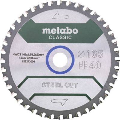 Lame acier pour scie circulaire METABO MKS18 LTX 58 - vue 4