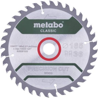 Metabo Lame de scie precision cut classic 160x22 14x20 Z36 WZ 10° 628659000 - vue 2