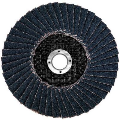Plateau abrasif à lamelles METABO 76 mm P80 F ZK Pour métaux Performance élevée Faible vibration - vue 2