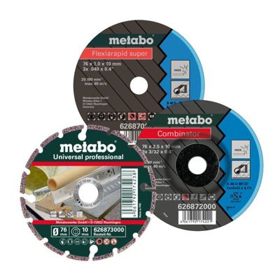 Metabo Meule de tronçonnage Starterset Ø 76 mm 626879000 - vue 3