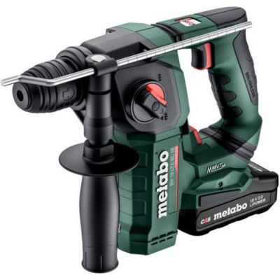 Marteau perforateur Metabo BHA 18 LTX BL 16 Sans fil 18 V 2 x 20 Ah Li Power - vue 3
