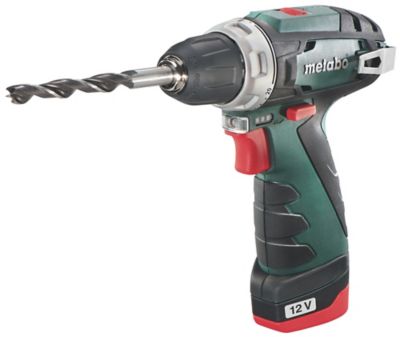Perceuse visseuse sans fil Metabo 12V Powermaxx BS Basic - 2 x 2Ah