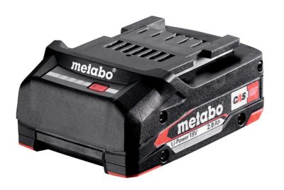 Batterie Metabo 18V - 5.2 Ah vert  rouge  noir et gris