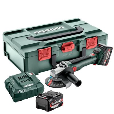 Meuleuse D'Angle Sans Fil METABO W 18 LT BL 11-125 – 18V, Moteur Brushless, Puissance Équivalente 1100W - vue 6