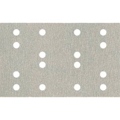 Feuilles abrasives auto agrippantes 80 x 133 mm P240 16 trous lot de 10 - vue 2