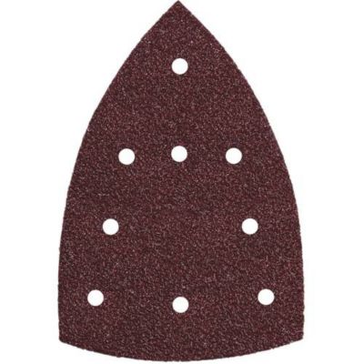 Feuilles abrasives auto agrippantes 100 x 150 mm P80 9 trous lot de 10. - vue 3