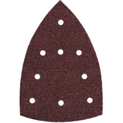 Feuilles abrasives auto agrippantes 100 x 150 mm P240 9 trous lot de 10
