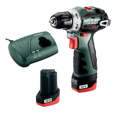 Perceuse visseuse sans fil Metabo PowerMaxx BS BL 601721500 12 V 2 Ah 2 batteries - vue 4