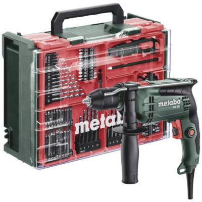 Metabo – Perceuse à percussion – 2 vitesses – Mandrin à serrage rapide – Pour béton acier et bois tendre – Accessoires inclus - vue 4