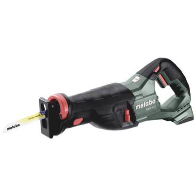 Metabo Scie sabre sans fil SSEP 18 LT 18 V - sans batterie ni chargeur - 2,9 kg - lame incluse - 3000 /min - Softgrip - Quick
