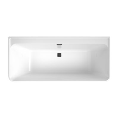 Baignoire droite murale 180 x 80 VILLEROY ET BOCH Collaro vidage - vue 2