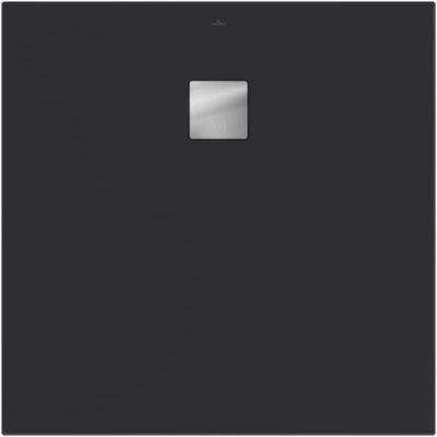 Receveur de douche 90 x 90 cm en acrylique, anthracite mat, Villeroy & Boch Exklusive