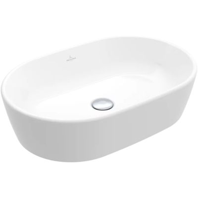 Vasque ovale à poser VILLEROY ET BOCH Architectura CeramicPlus 60 x 40 sans trop plein