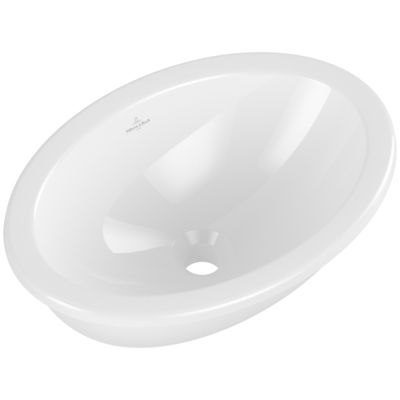Vasque 66 x 47 ovale à poser VILLEROY ET BOCH Loop & Friends TitanCeram stone sans trop plein