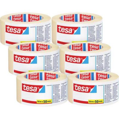 tesa UNIVERSAL 05288 Ruban de masquage pour peinture pack 6 x 50 x 50 mm