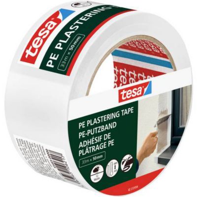 tesa PE Ruban de protection pour plâtrage 33 x 50 mm